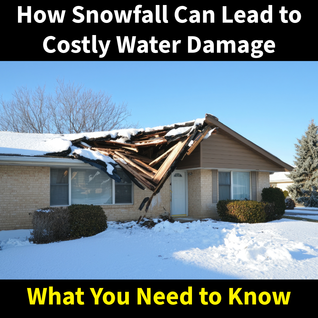 How Snowfall Can Lead to Costly Water Damage – What You Need to Know